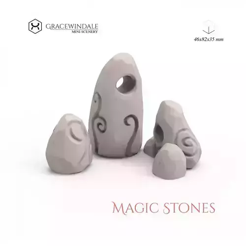 Magic Stones 3D print model