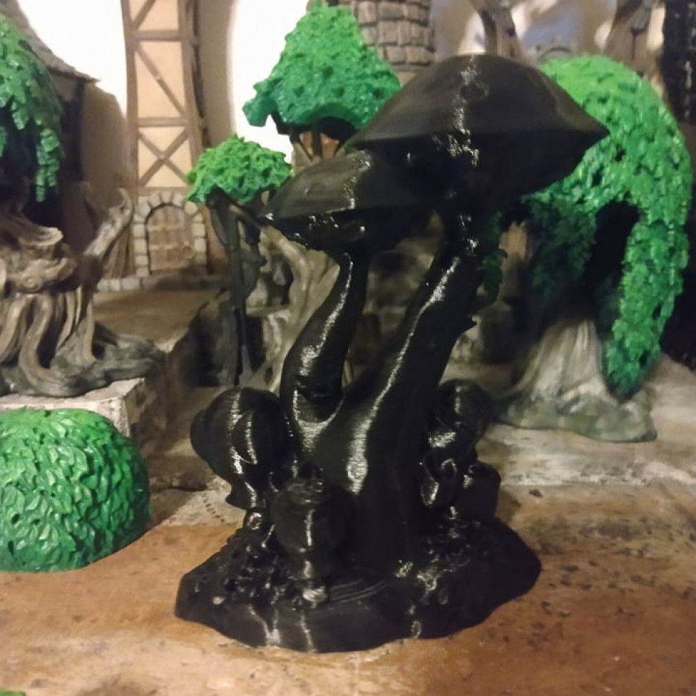 Giant Mushroom 3D print model_1