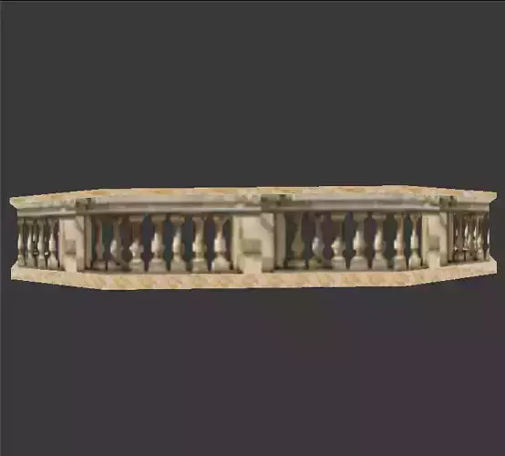 Hyrule Fortress Balustrade