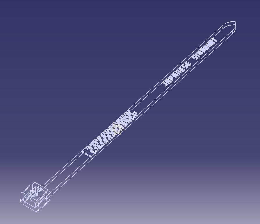Japanese Finger Ring Sizer 3D print model_5