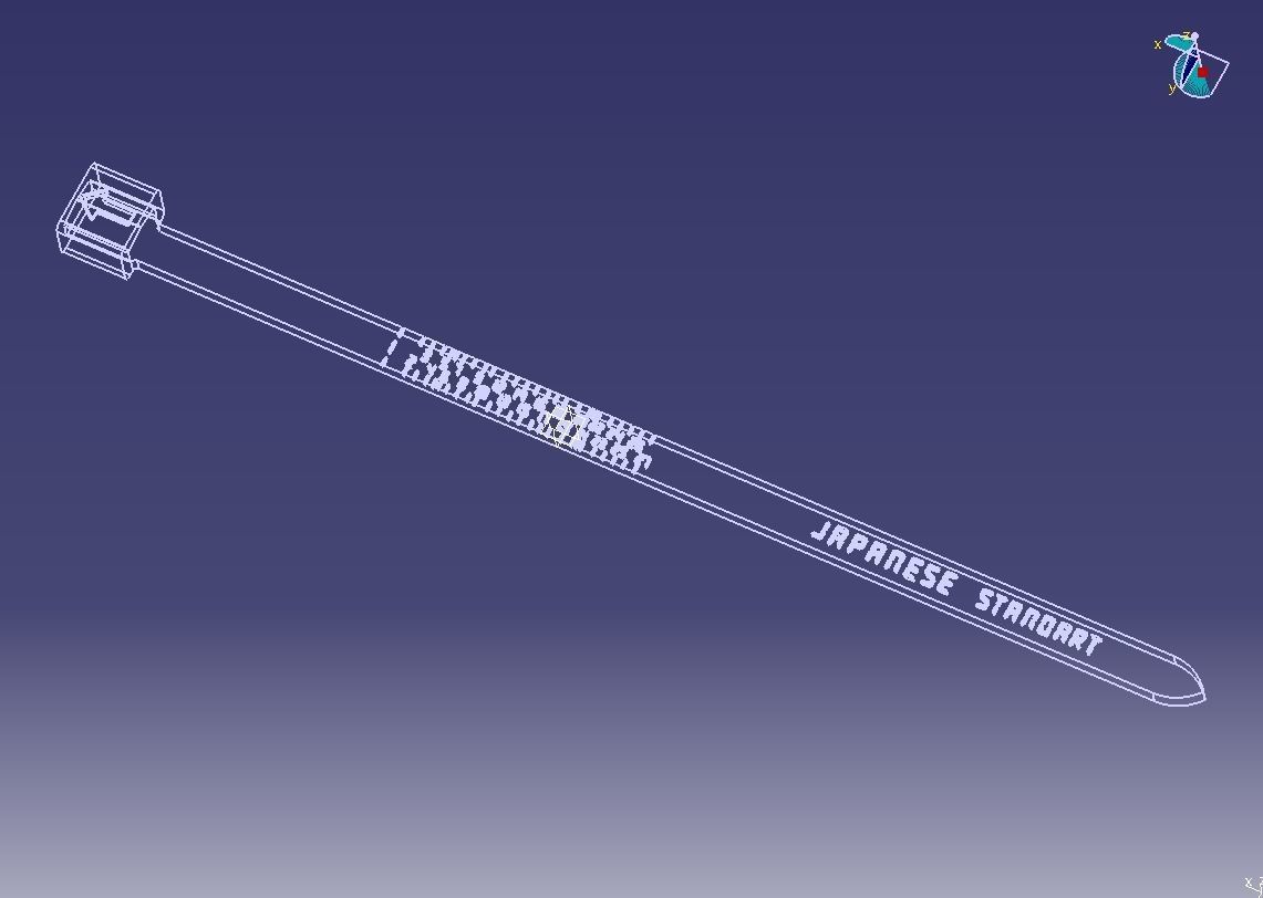 Japanese Finger Ring Sizer 3D print model_39