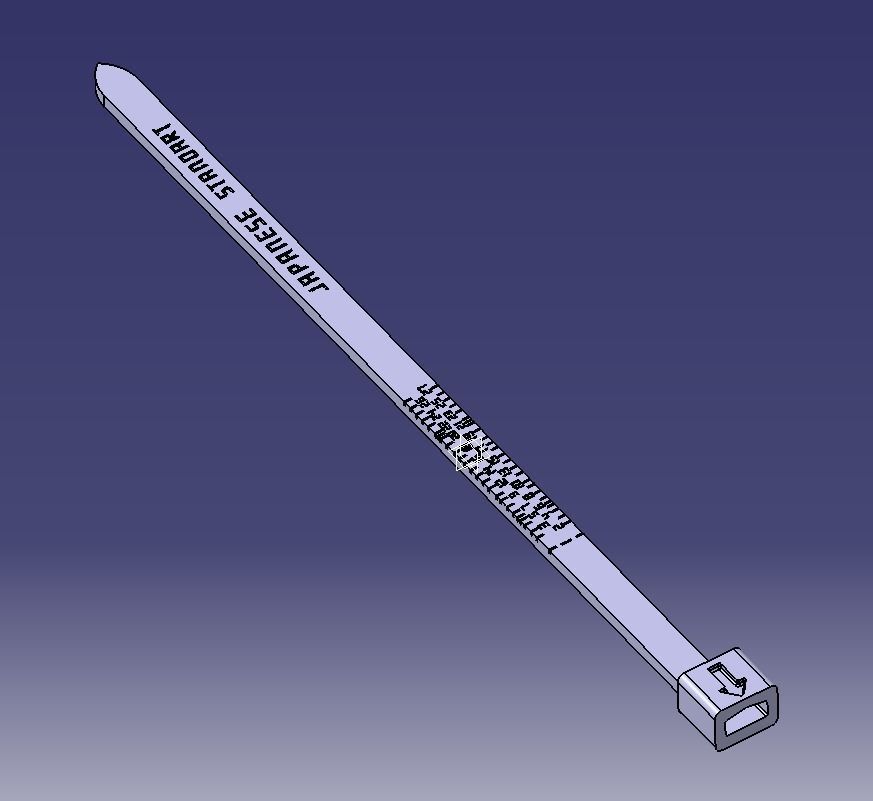 Japanese Finger Ring Sizer 3D print model_6