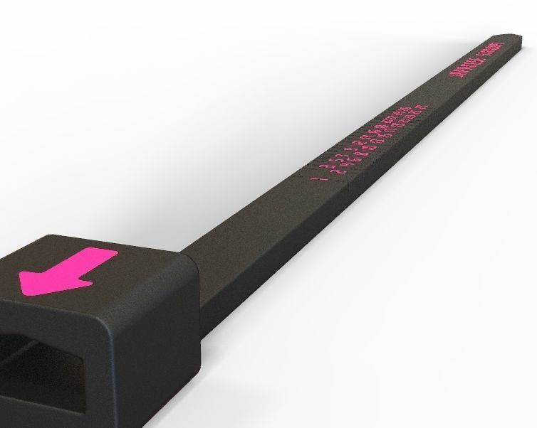 Japanese Finger Ring Sizer 3D print model_34