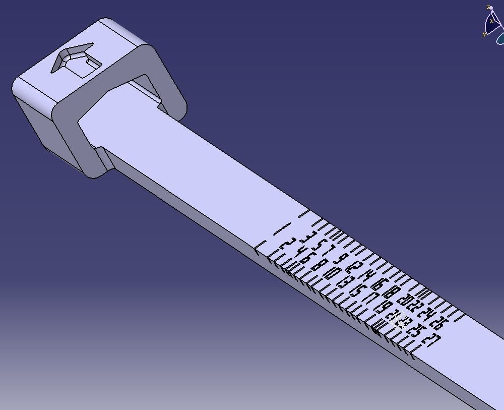 Japanese Finger Ring Sizer 3D print model_12