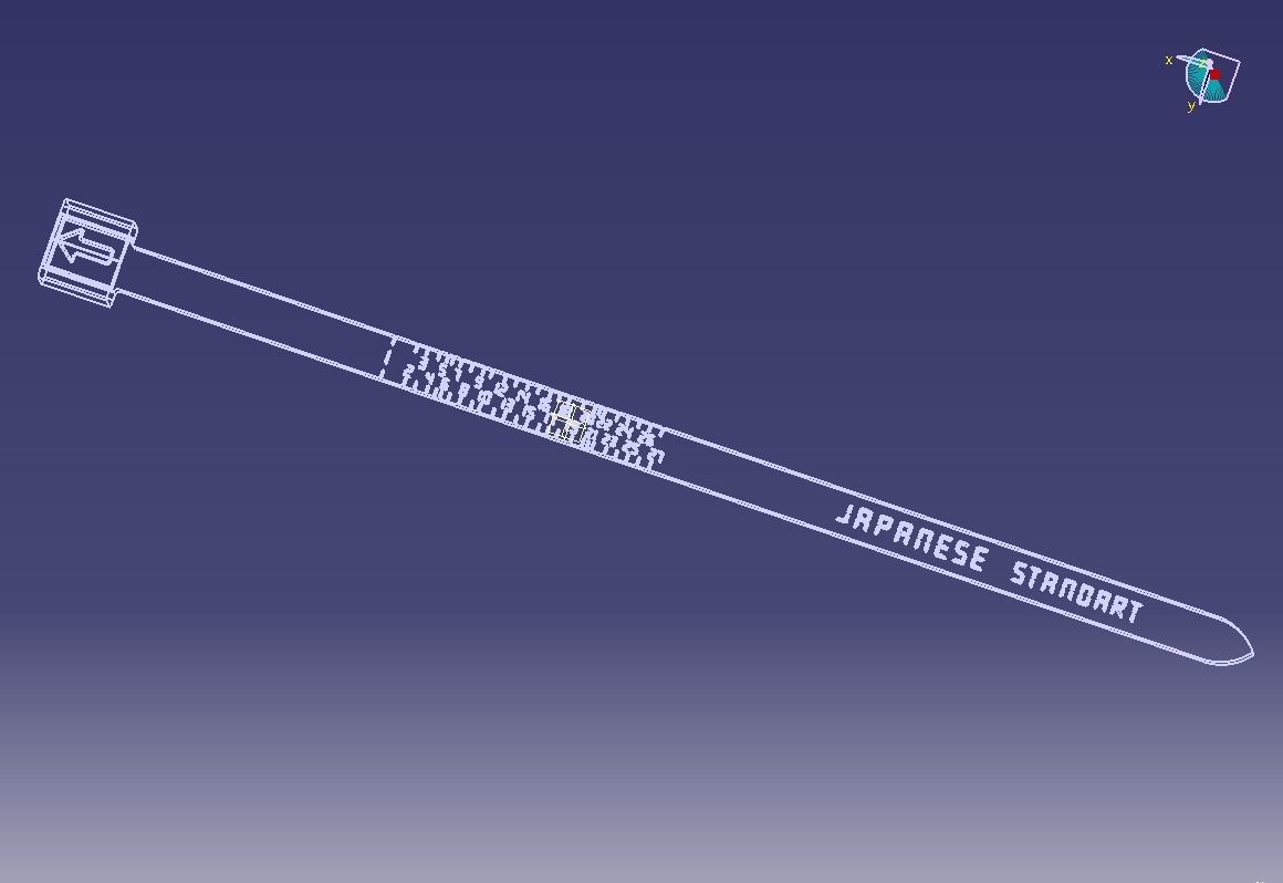 Japanese Finger Ring Sizer 3D print model_15