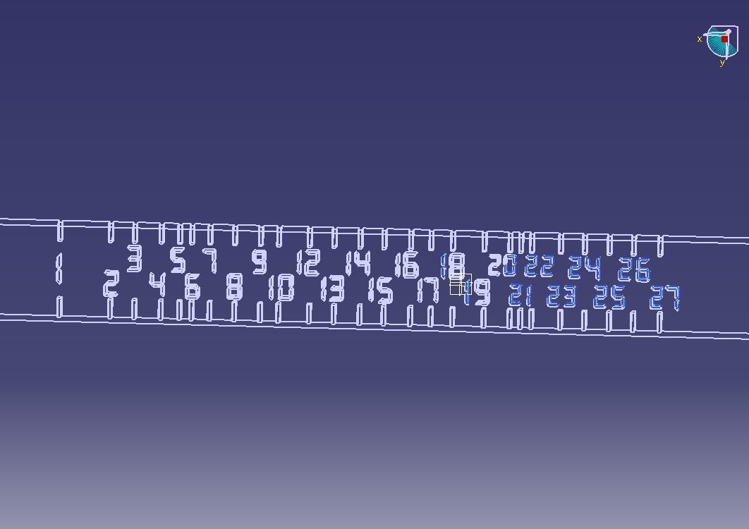 Japanese Finger Ring Sizer 3D print model_9