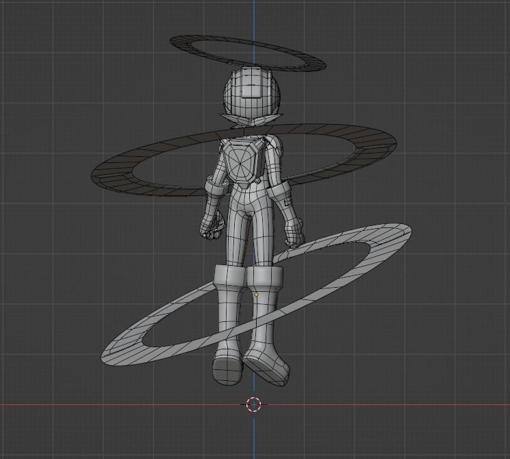 Megaman EXE Hub Style - Megaman EXE 3D model_8