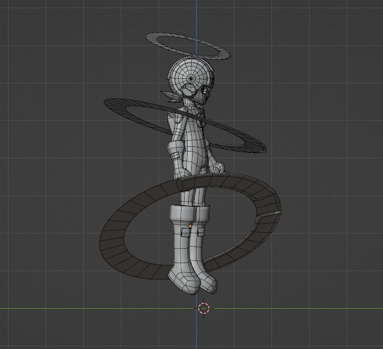 Megaman EXE Hub Style - Megaman EXE 3D model_9