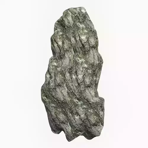 Low Poly Rock Cliff 08