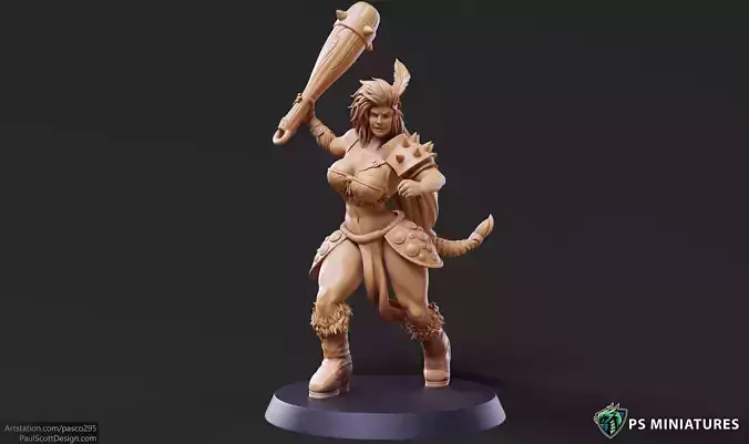 Barbarian Battlemaster Pose 2