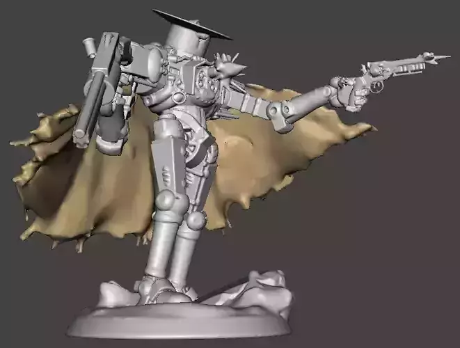 Lancer-IPS-Northstar Raleigh 28mm scale Alternate Pose 3D print model