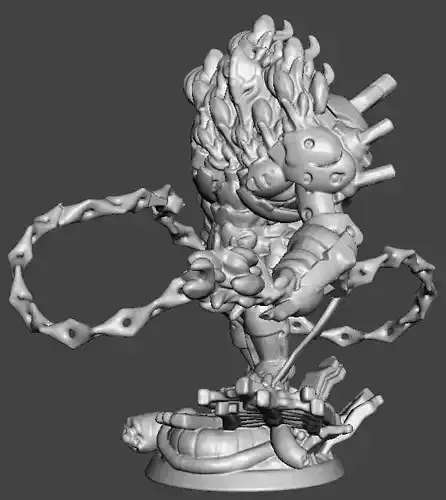 Lancer-Horus Balor 28mm scale miniature 3D print model