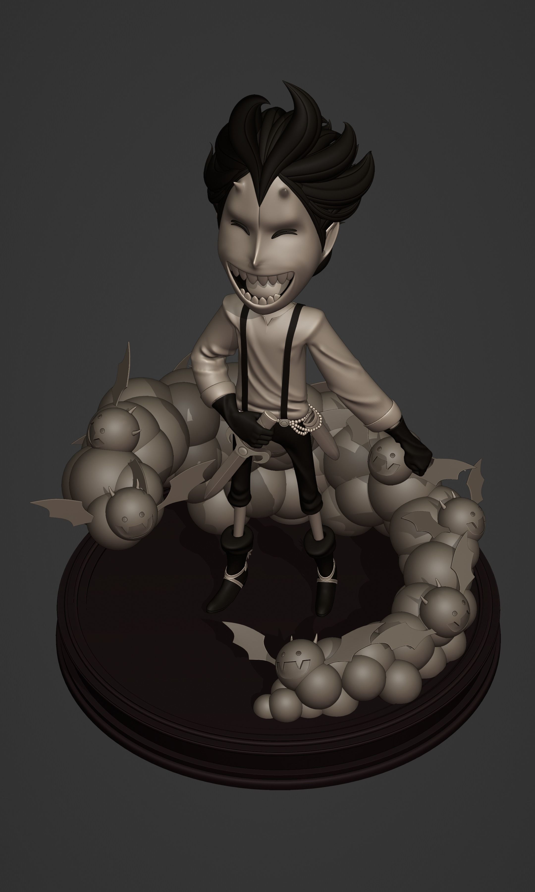 GECKO MORIA KID VERSION ONE PIECE Low-poly 3D model_8