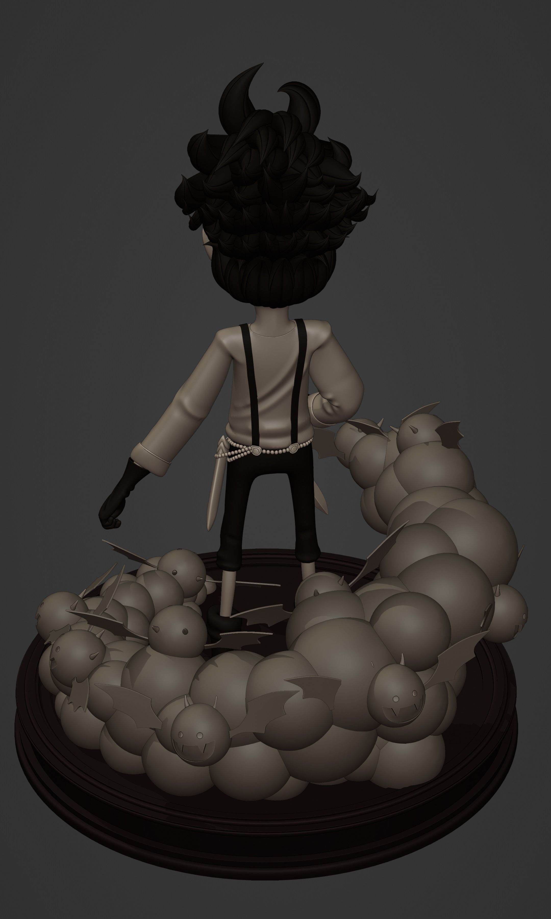 GECKO MORIA KID VERSION ONE PIECE Low-poly 3D model_9