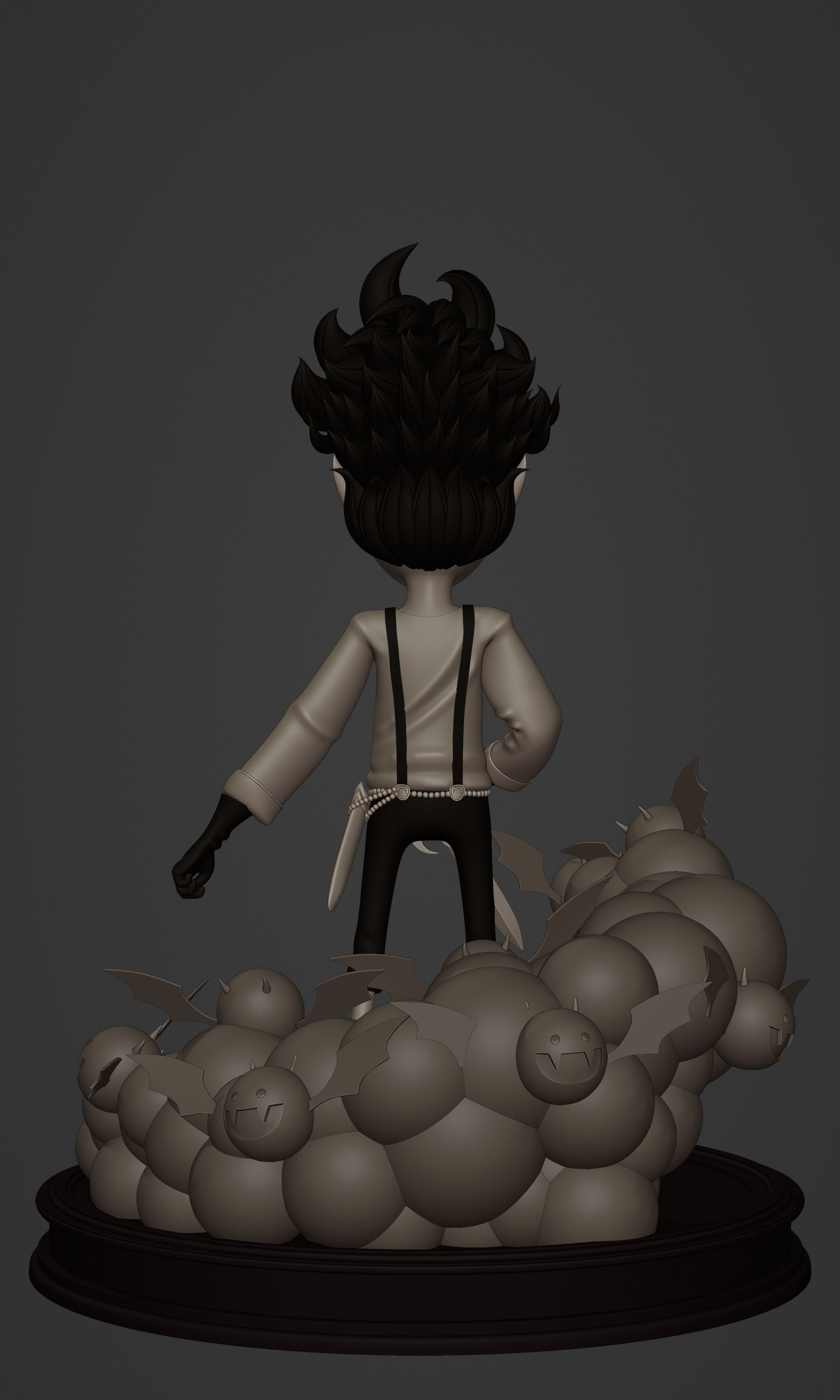 GECKO MORIA KID VERSION ONE PIECE Low-poly 3D model_4