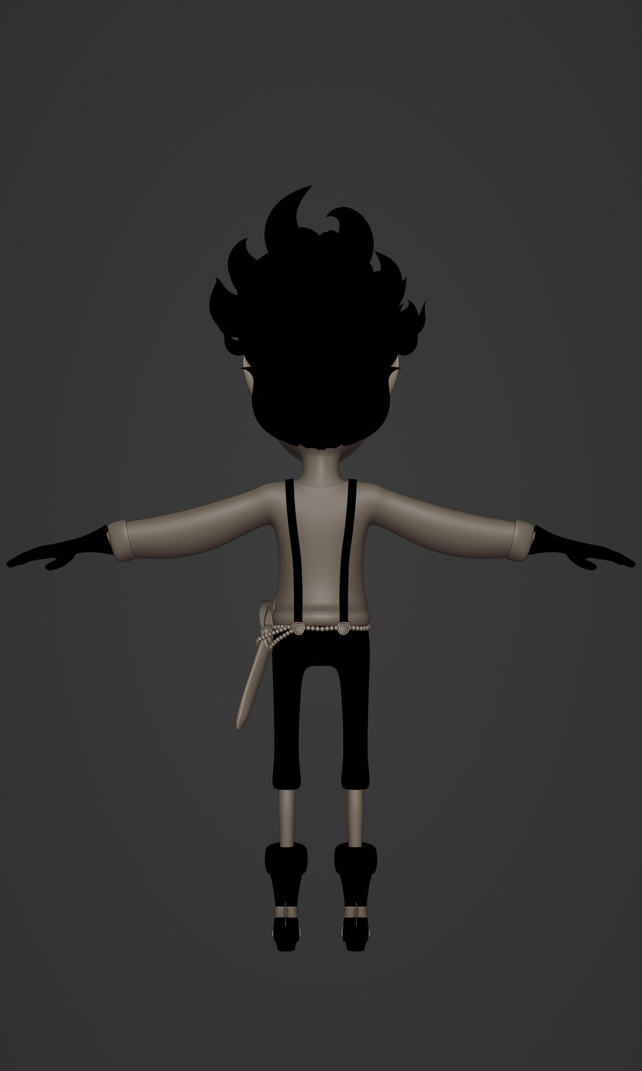GECKO MORIA KID VERSION ONE PIECE Low-poly 3D model_24