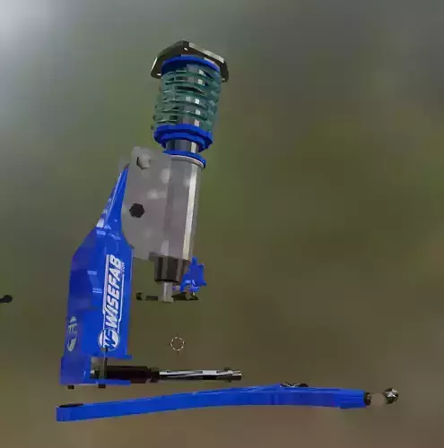 Wisefab V2 Suspension Low-poly 3D model