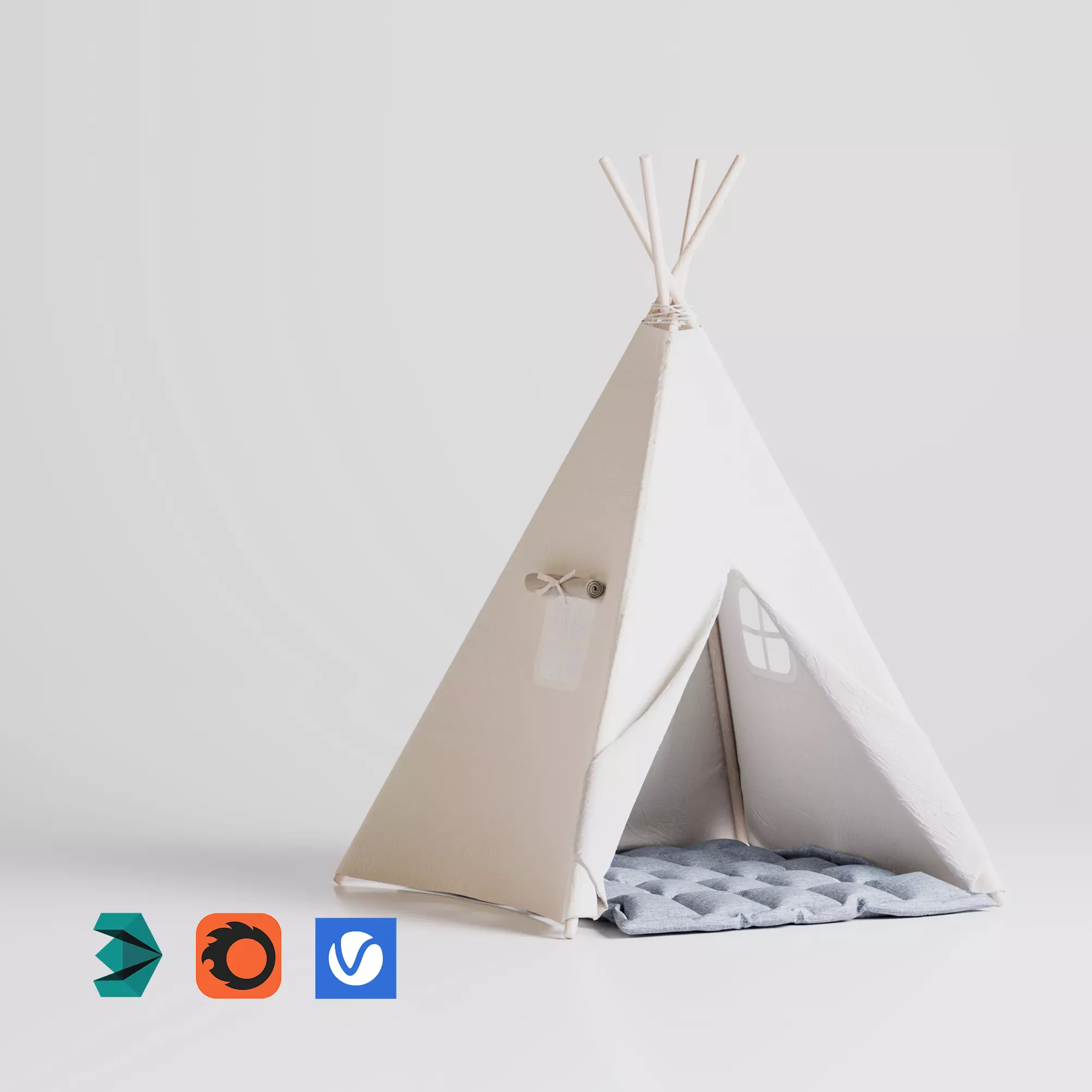 Children Tent - 3D Model 3D model