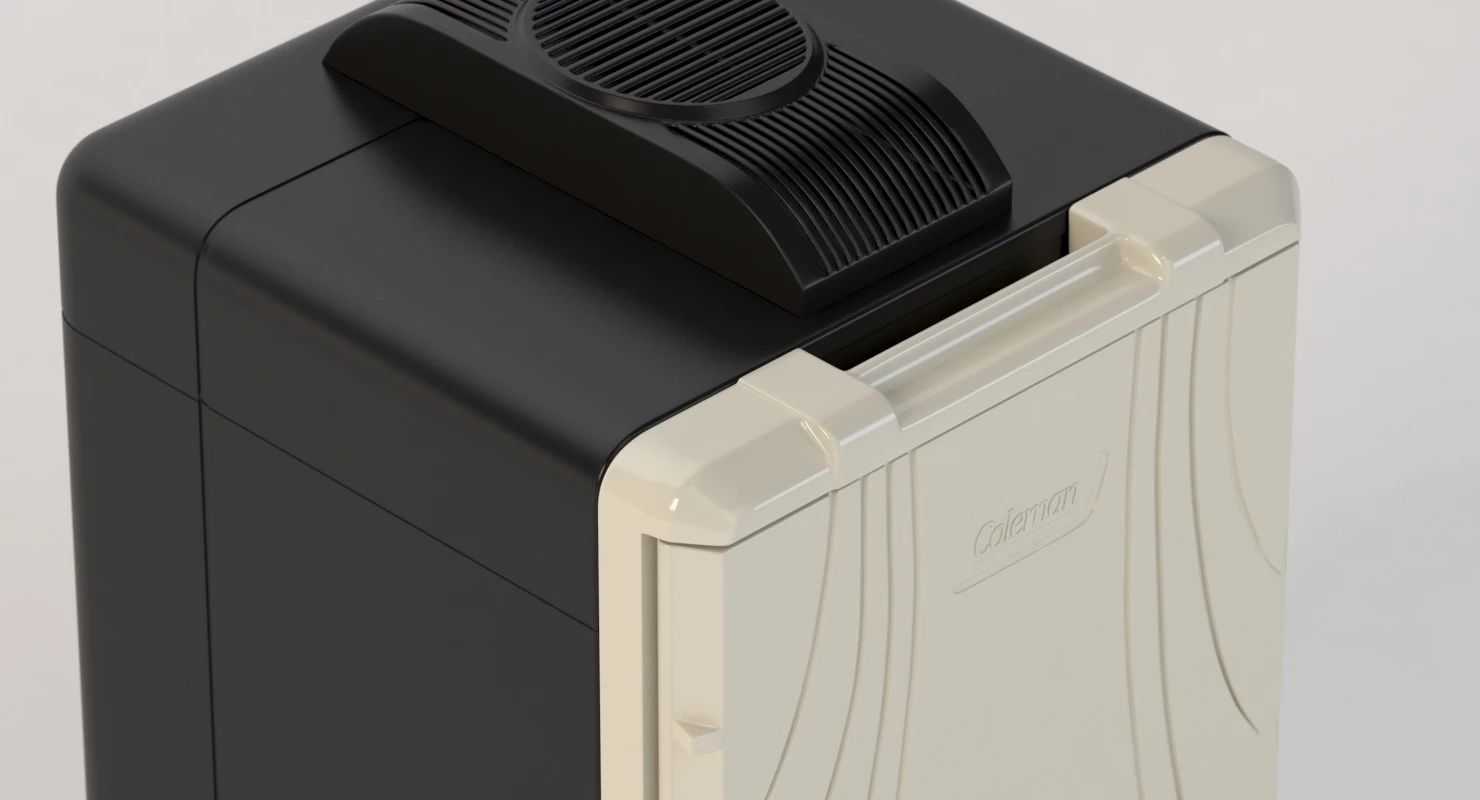 Coleman 40 Quart Power Chill Thermo Electric Cooler 3D model_2