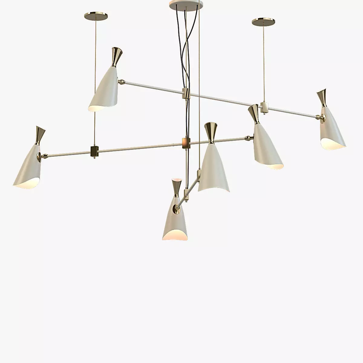 Duke Chandelier v2 by DelightFULL 3D model_0