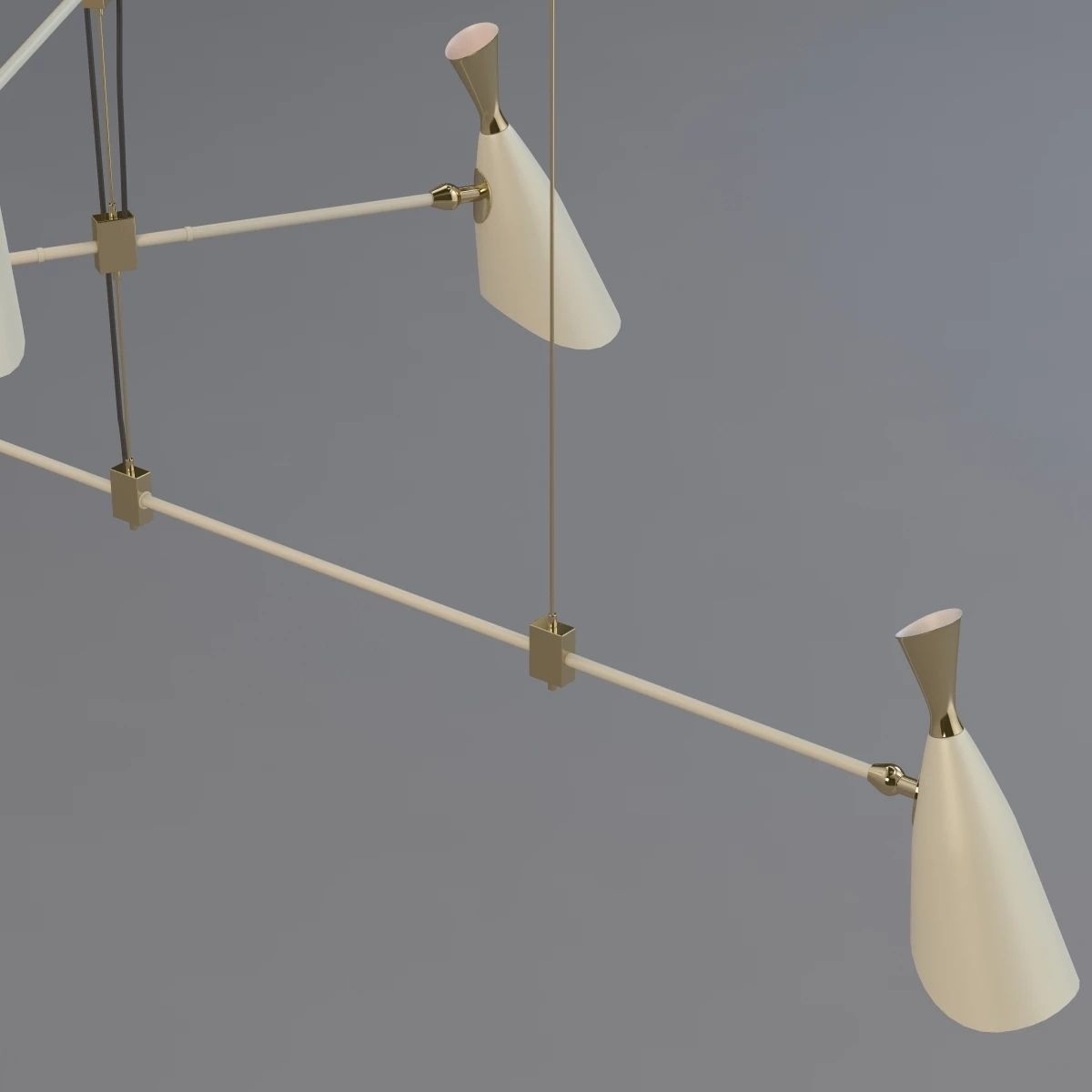 Duke Chandelier v2 by DelightFULL 3D model_2