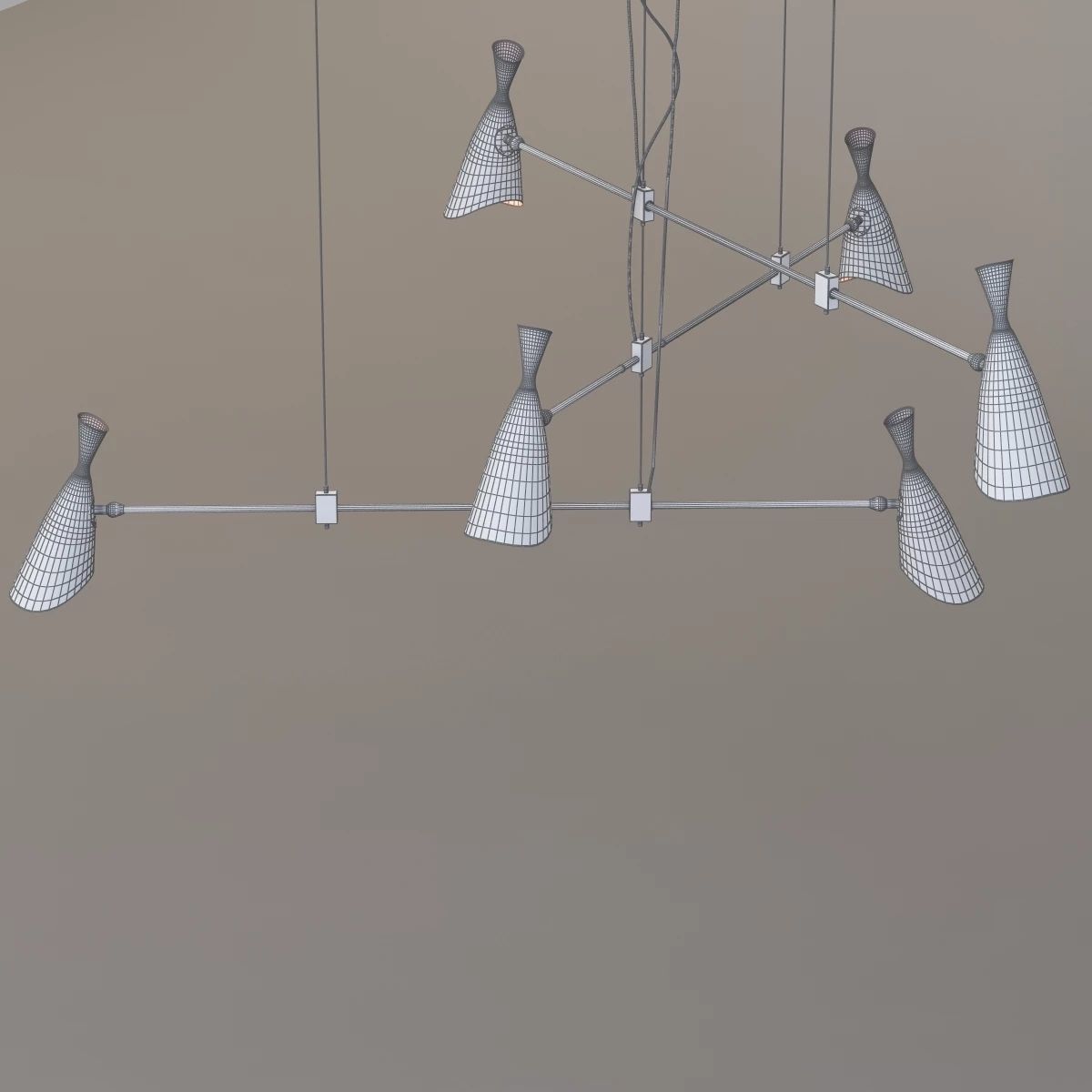 Duke Chandelier v2 by DelightFULL 3D model_11