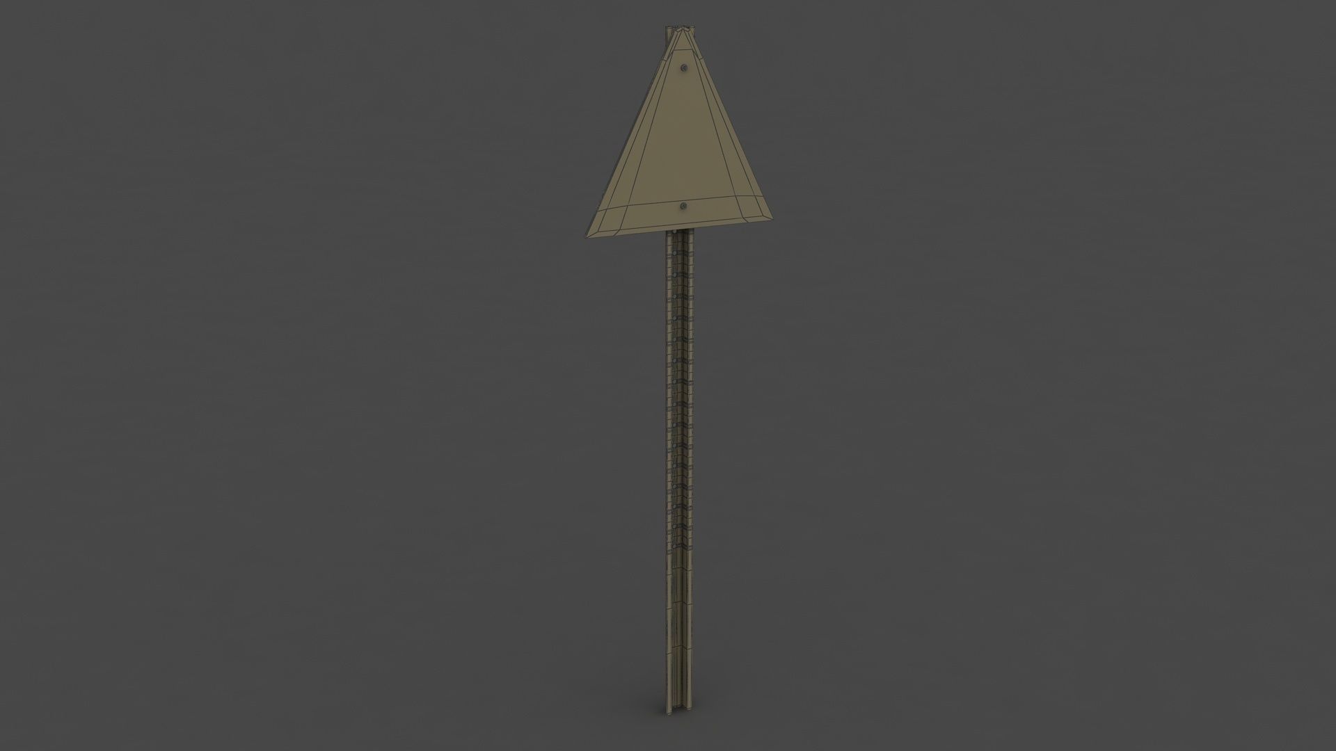  Road Signv4 3D model_6
