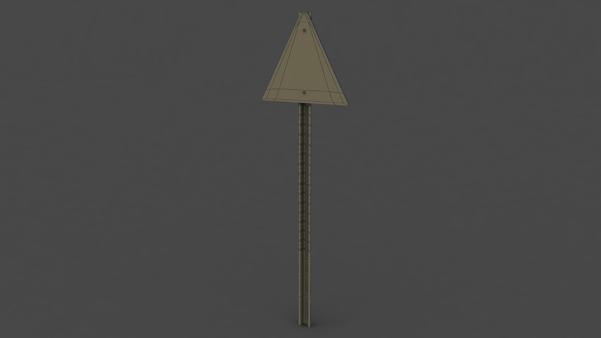  Road Signv4 3D model_5