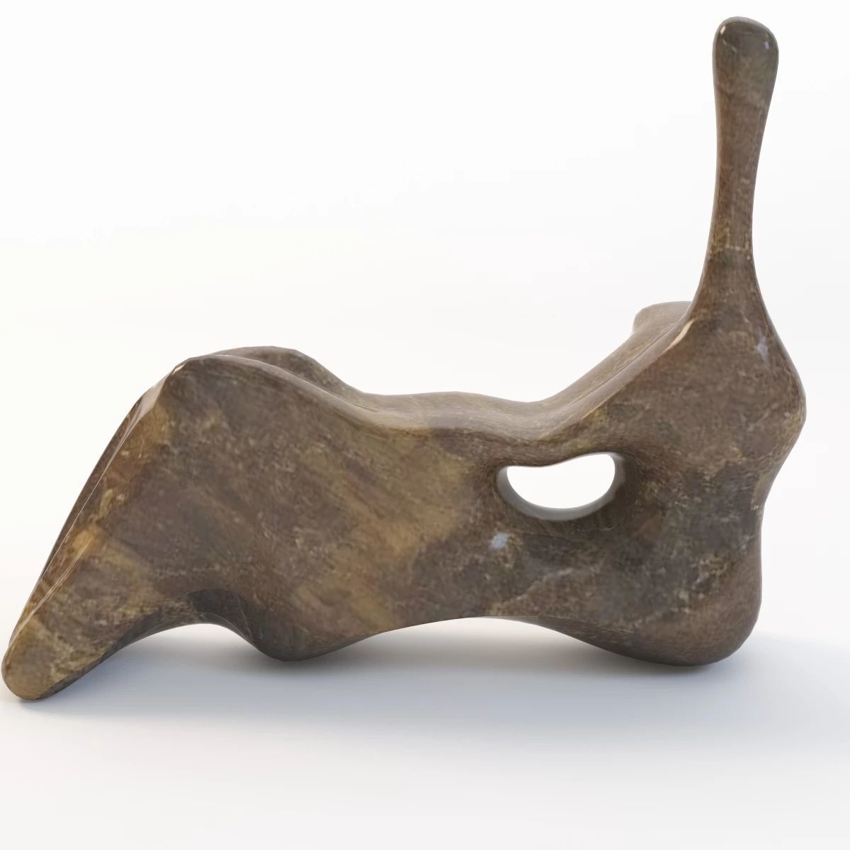 Henry Moore Artwork Sculpture 3D model_1