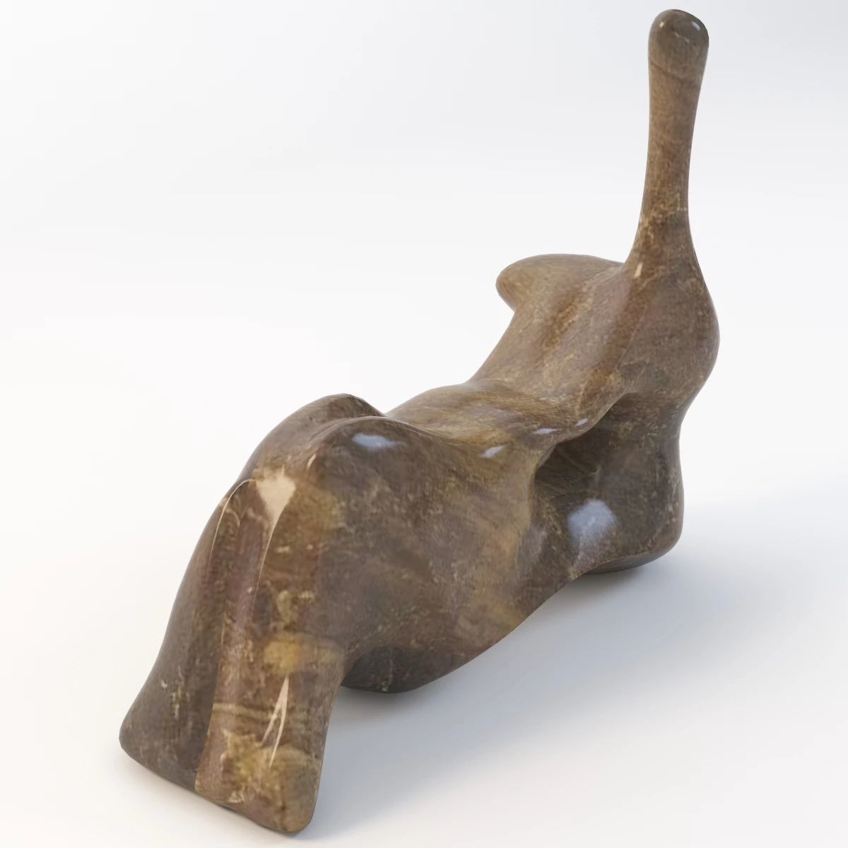 Henry Moore Artwork Sculpture 3D model_8