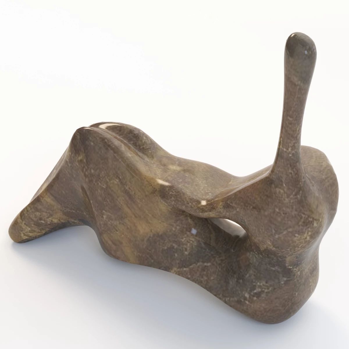 Henry Moore Artwork Sculpture 3D model_5