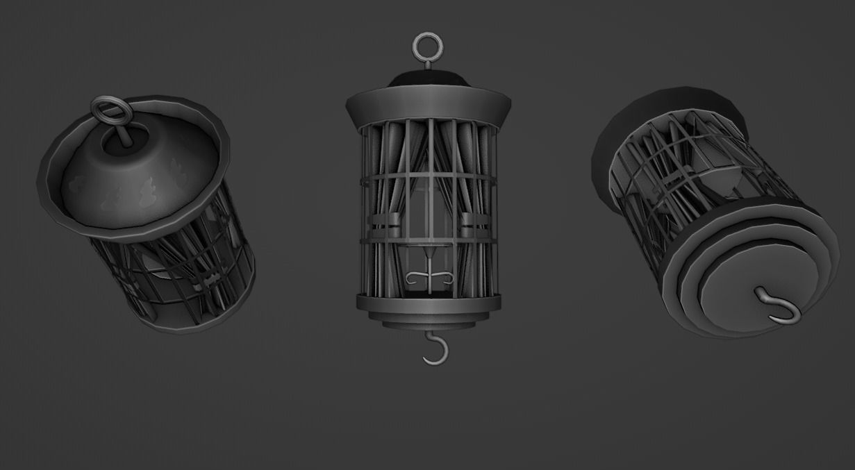 3D model Hotel Rafflesia Shoot Hunter x Hunter VR / AR / lowpoly