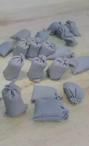 ARMY SANDBAG 1-35 SUPPORTED STL