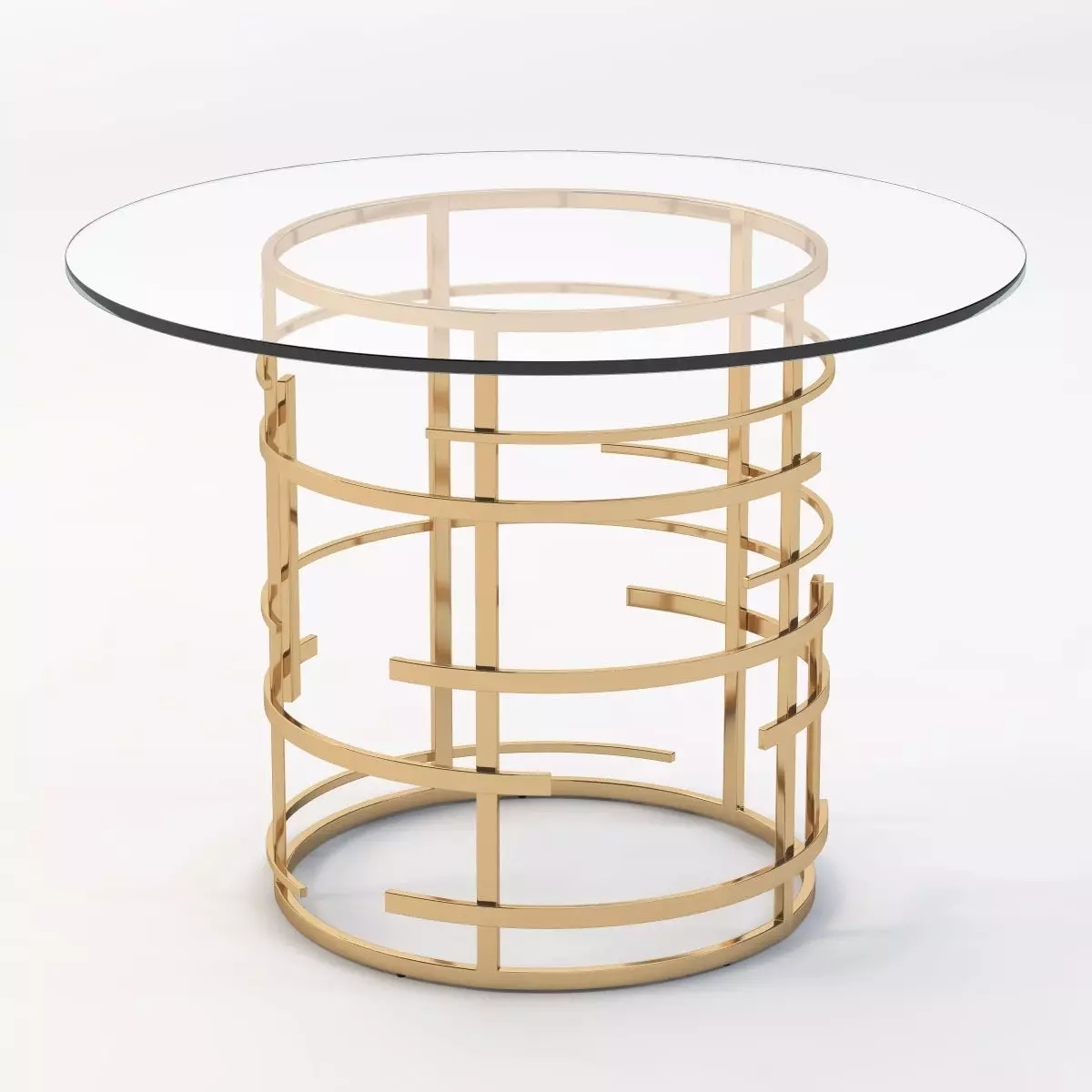 Jules Dining Table 3D model_0