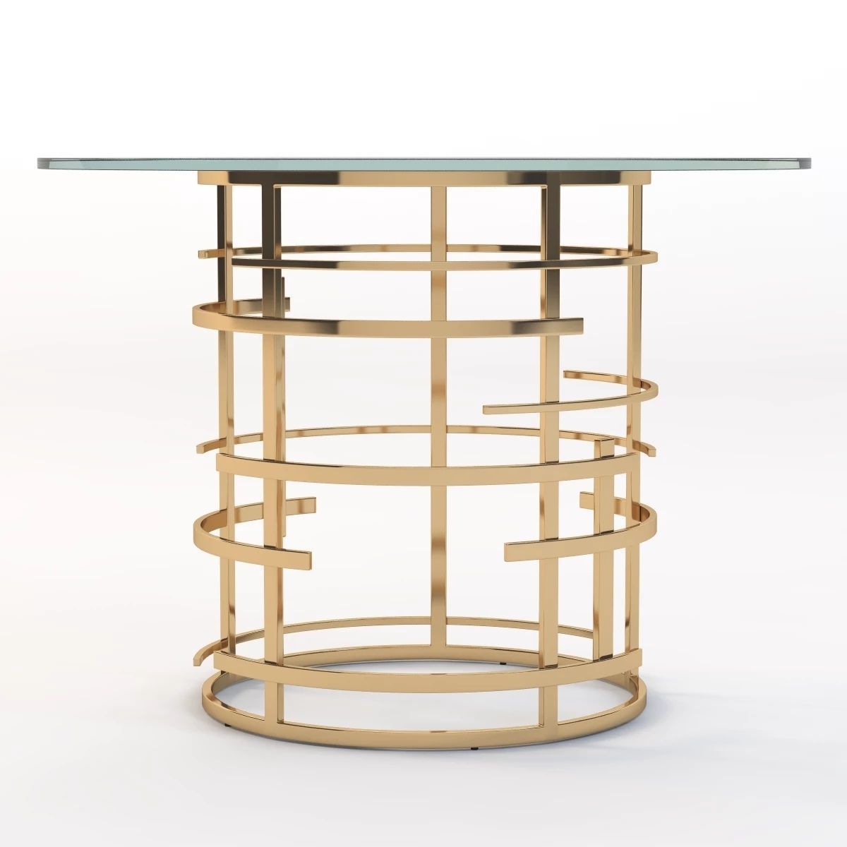 Jules Dining Table 3D model_8