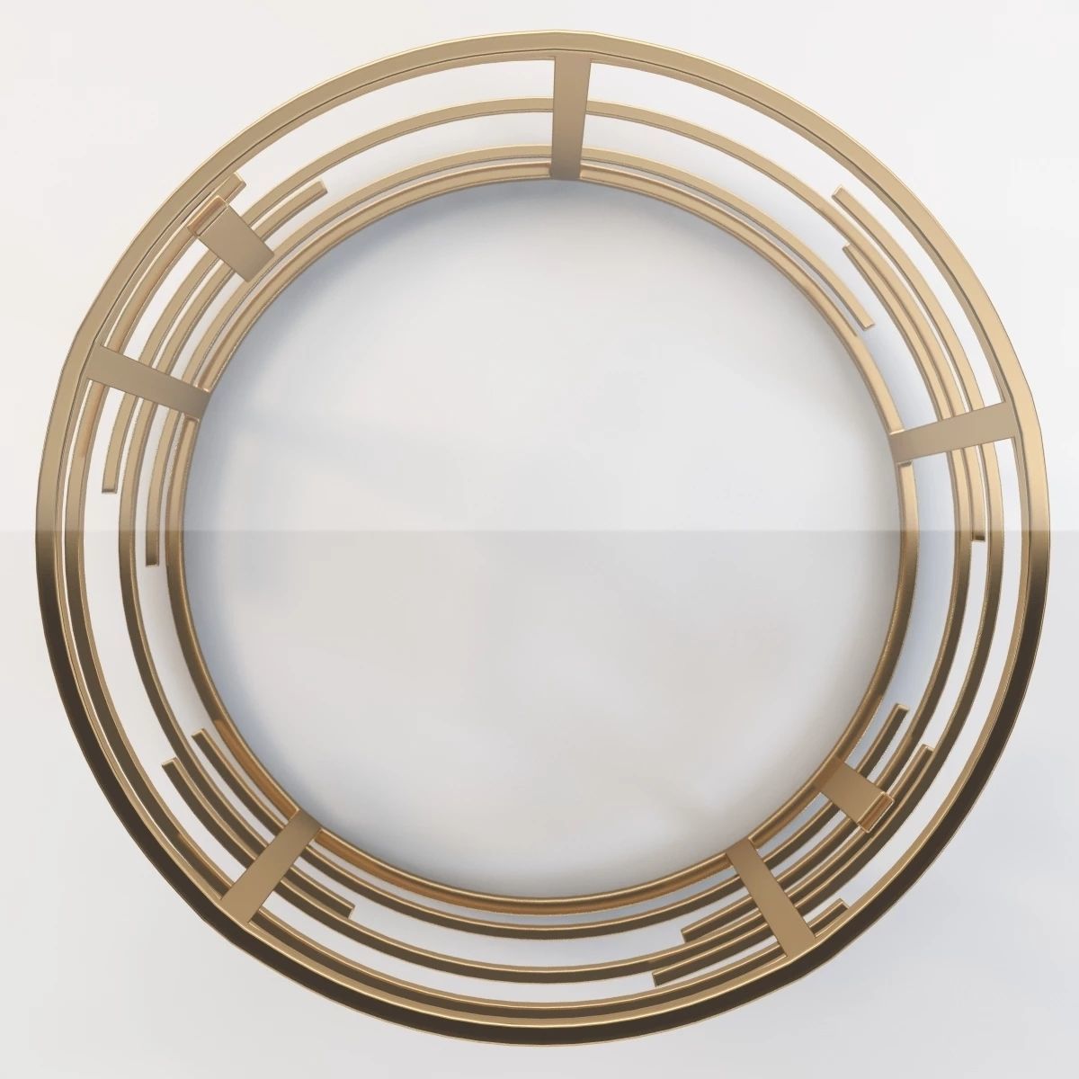 Jules Dining Table 3D model_7