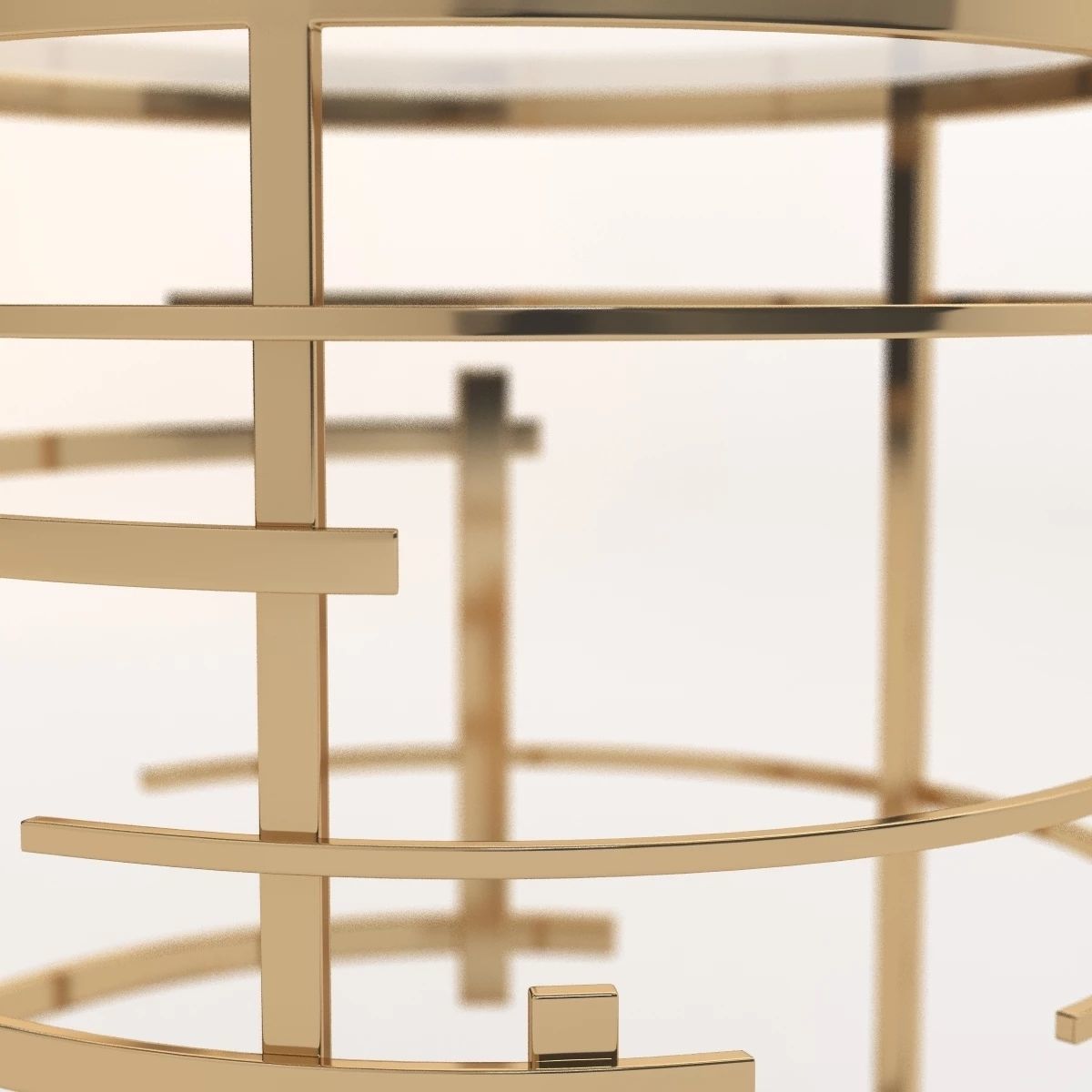 Jules Dining Table 3D model_5