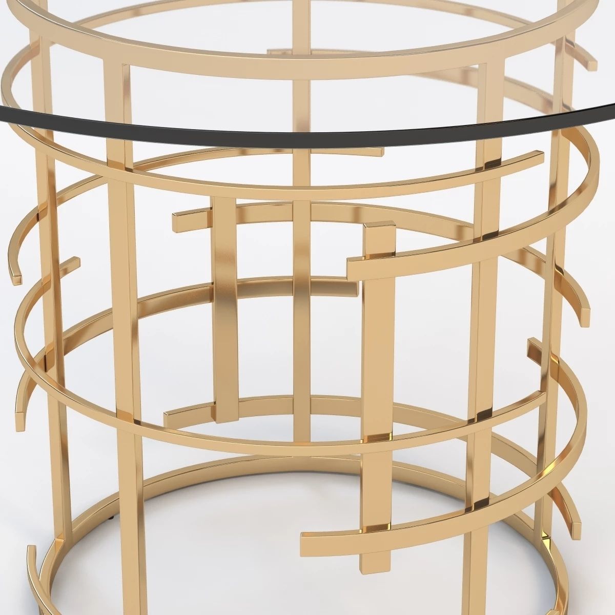 Jules Dining Table 3D model_3