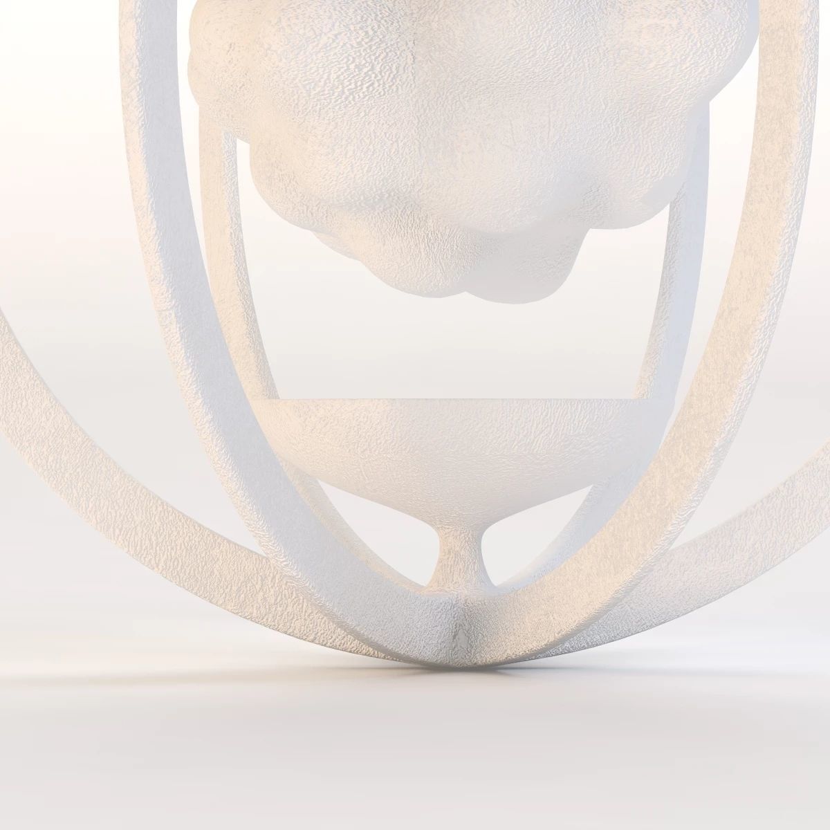 Magritte Illuminated Pendant 3D model_12