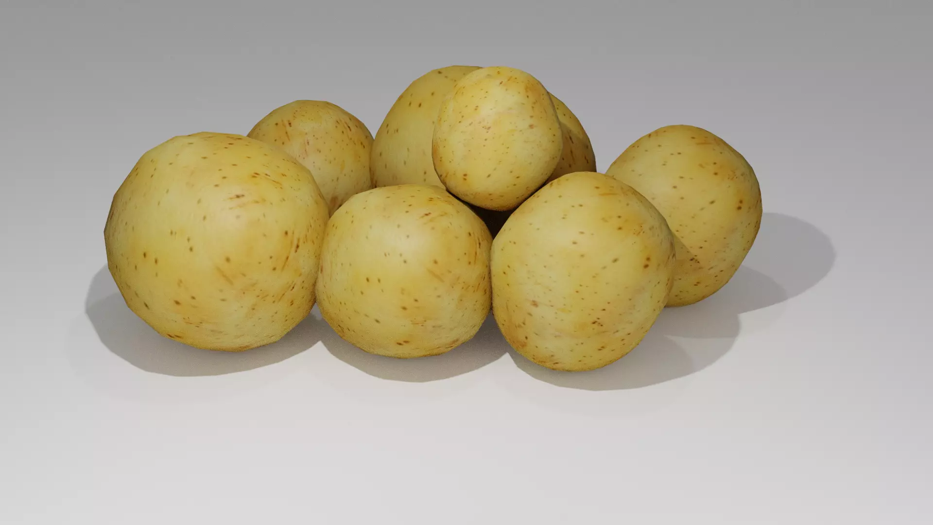 potatoes 3D model_0