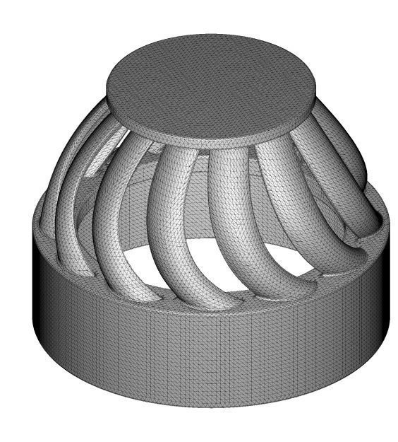 Aluminium Roof Air Ventilator 3D model_3