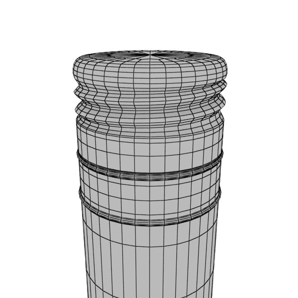 High Detailed Bacardi Bottle Mojito and Rum Shot 3D model_11