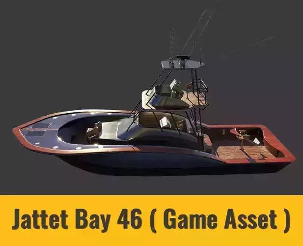 Jarrett Bay 46 - Game Asset