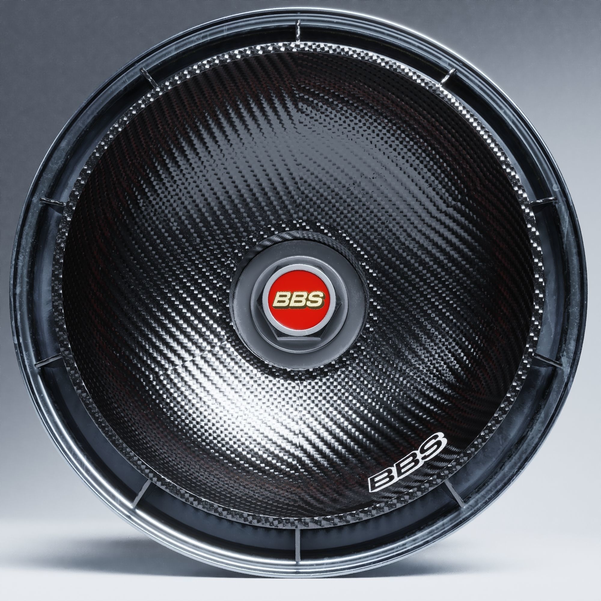 BBS E55 With Turbofan 3 PIECE WHEELS Low-poly 3D model_23