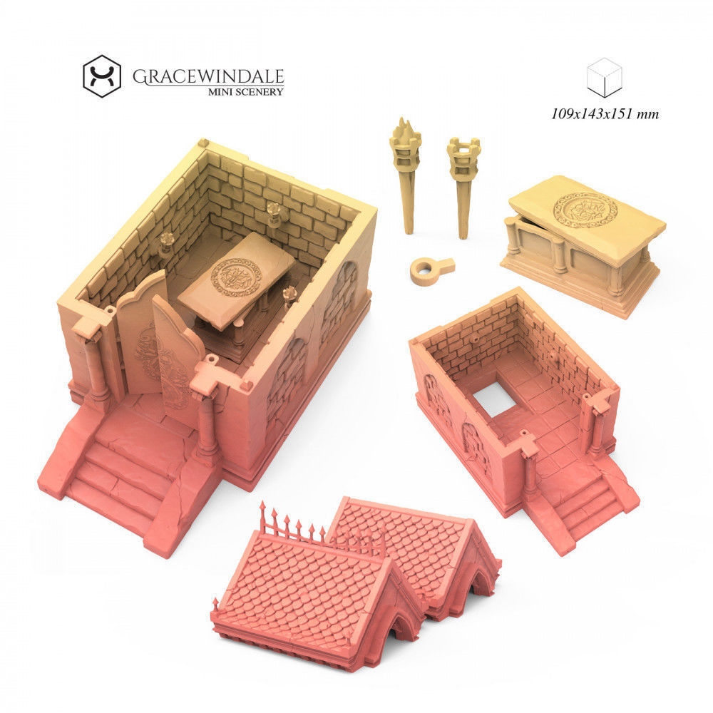 Crypt by Gracewindale 3D print model_11
