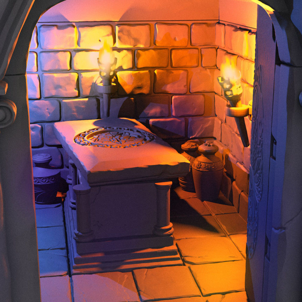 Crypt by Gracewindale 3D print model_10