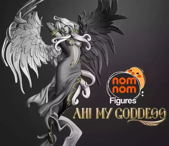 Urd - Ah My Goddess 3D print model