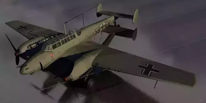 Messerschmitt Bf-110 C-7