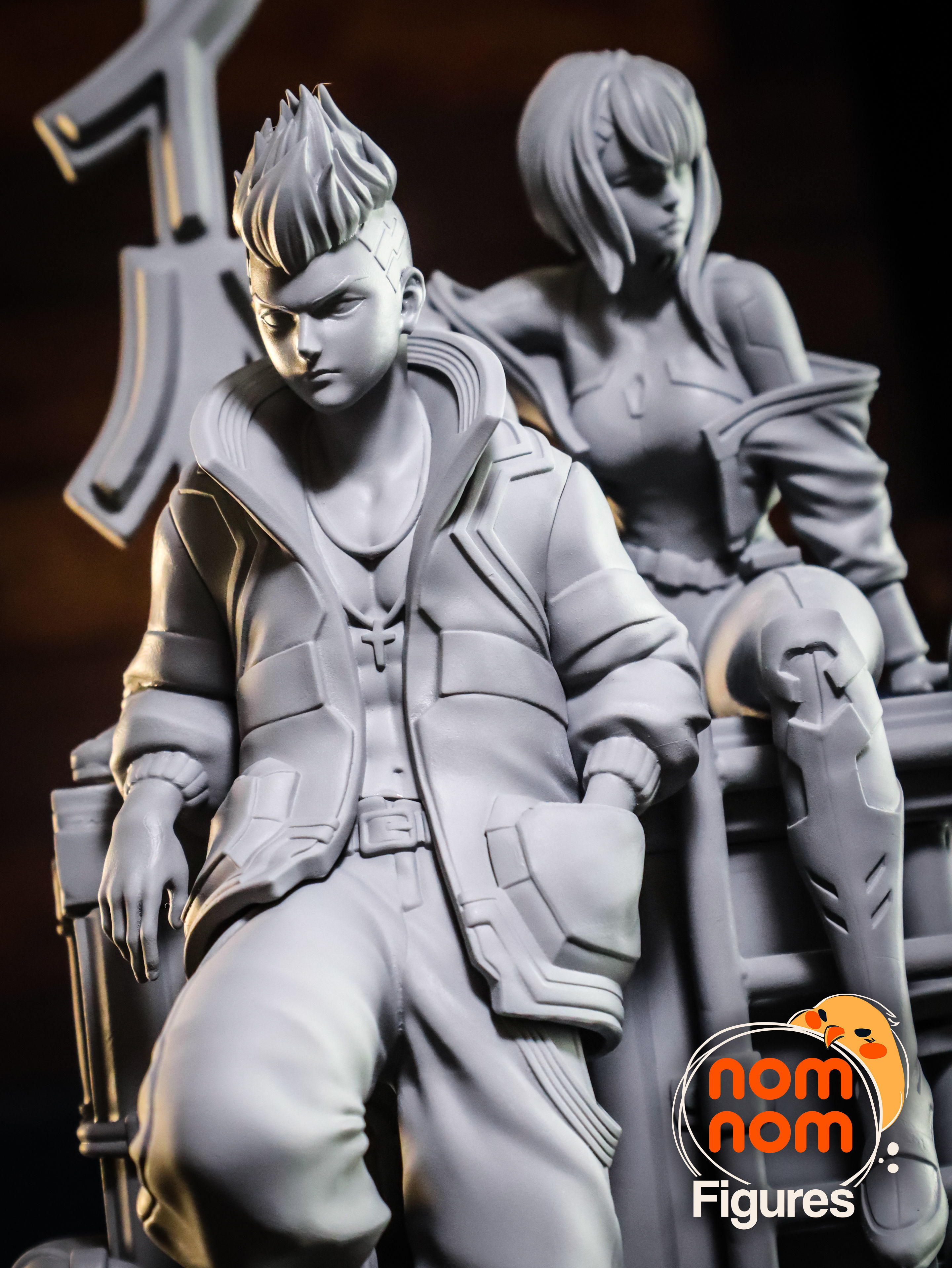 Lucy x David Cyberpunk Edgerunners 3D print model_7