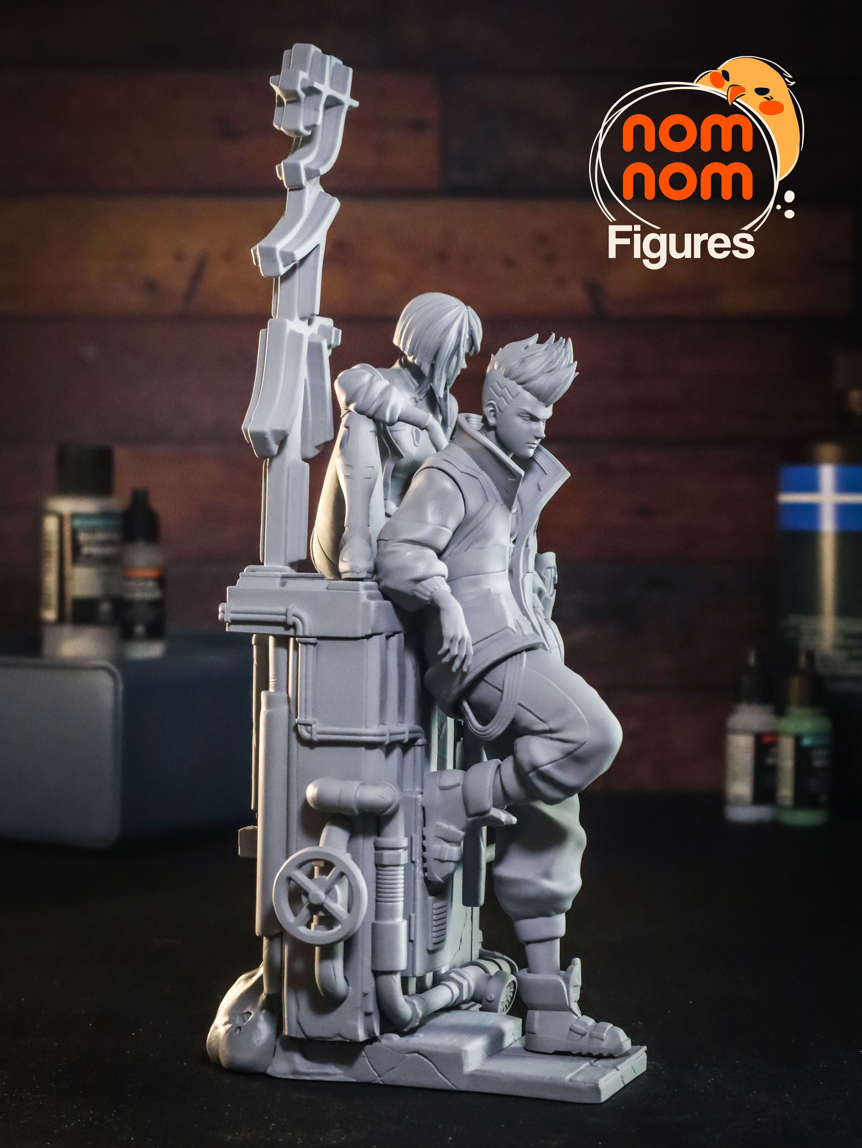 Lucy x David Cyberpunk Edgerunners 3D print model_14